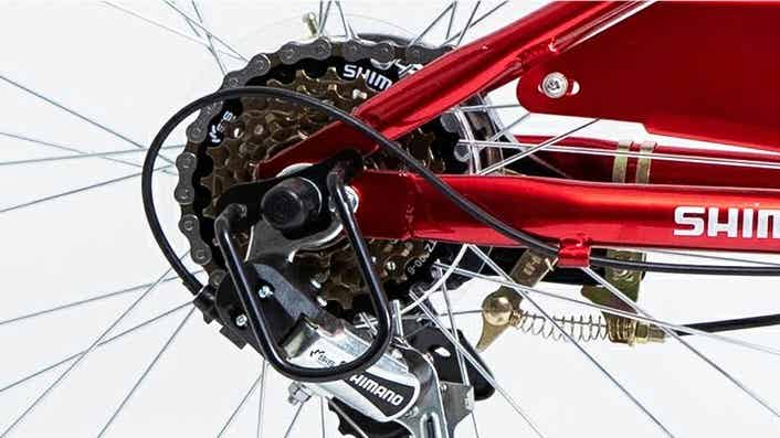 24インチマウンテンバイクの6段変速ギア