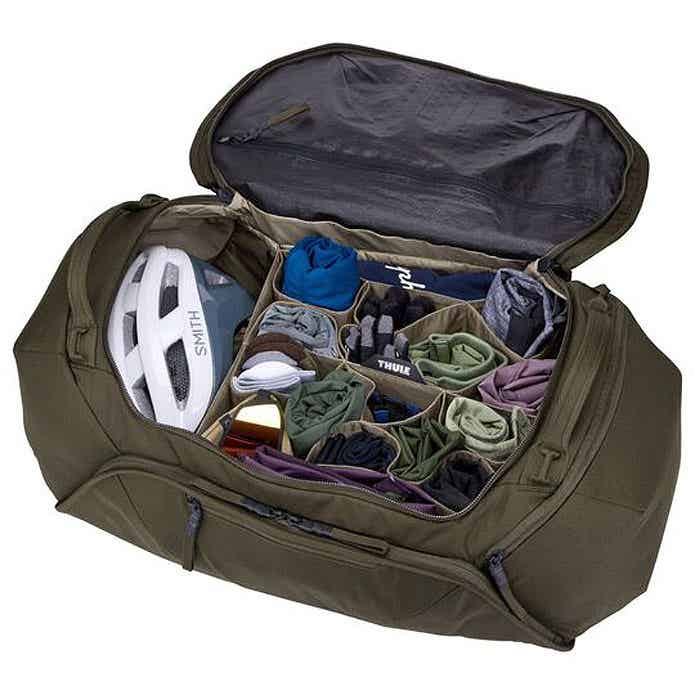 RoundTrip Bike Duffel 55Lの開口部