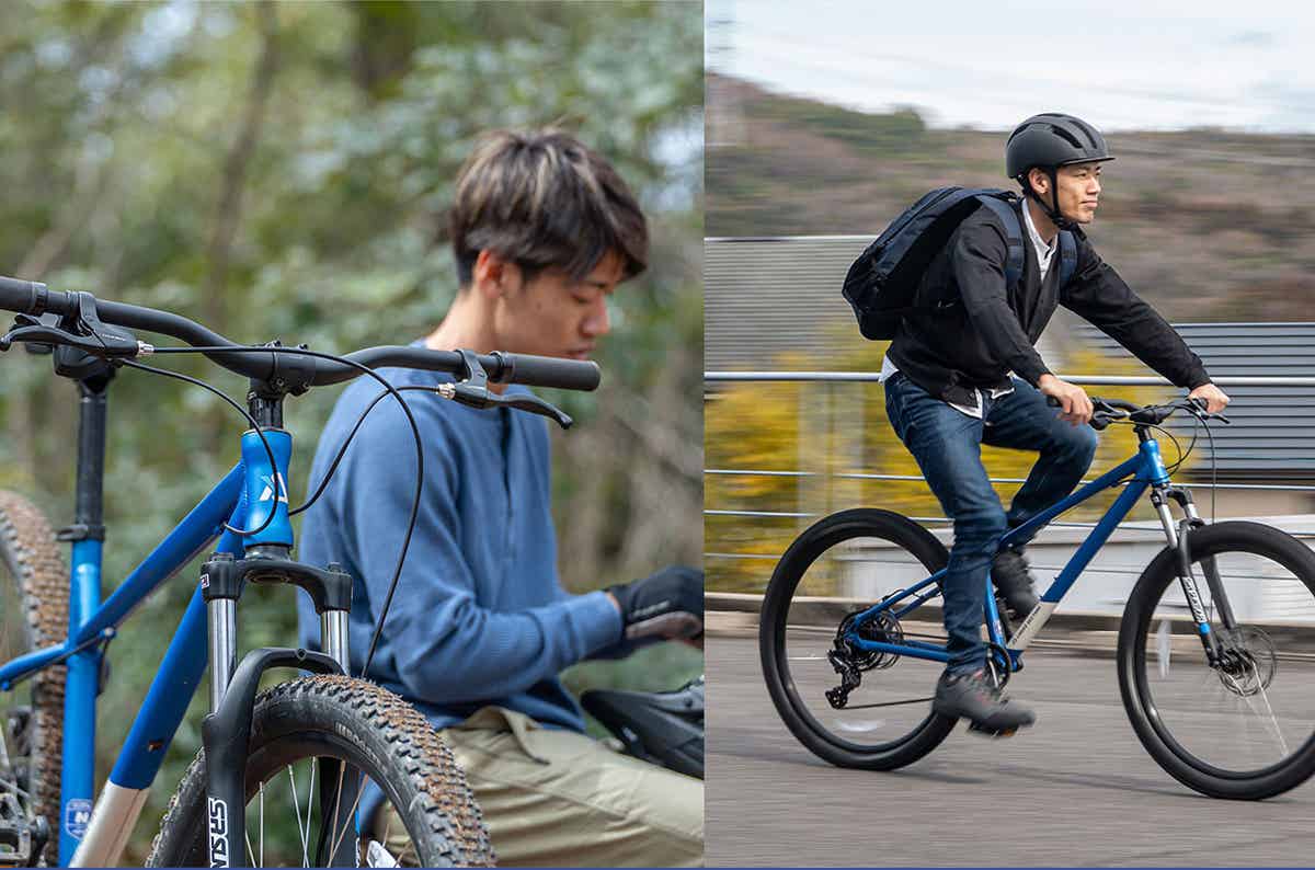 【注目の新作MTB】CROSS SECTION「TRIGGER（トリガー）」が登場｜街乗りも山遊びもこれ1台！