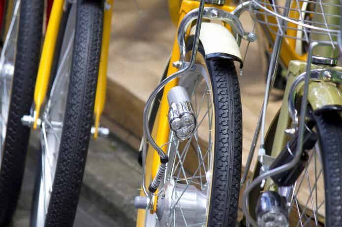 自転車のオートライト