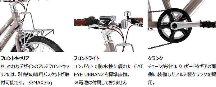 各モデルの特徴