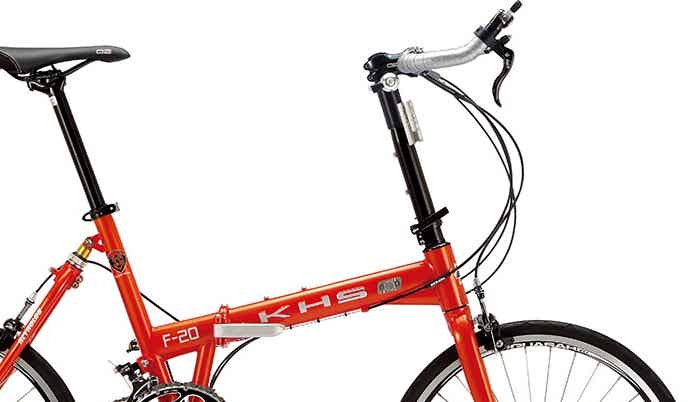 KHS F-20Rのブルホーンハンドル