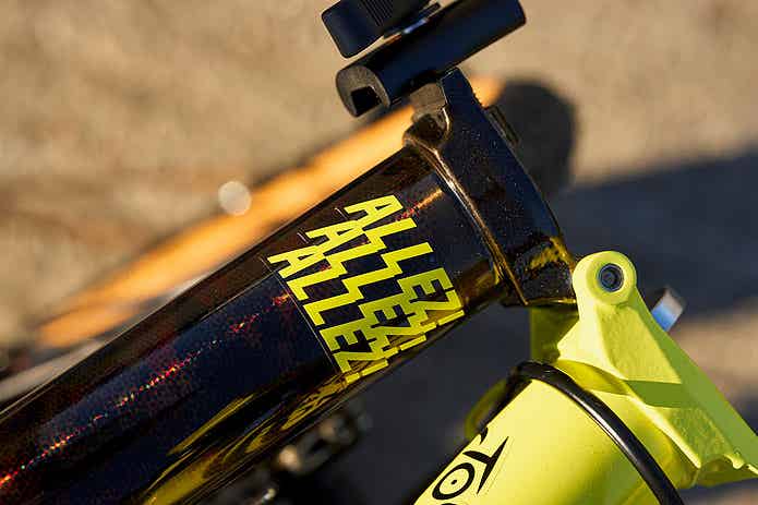 Brompton x Tour de France C Lineのフレーム