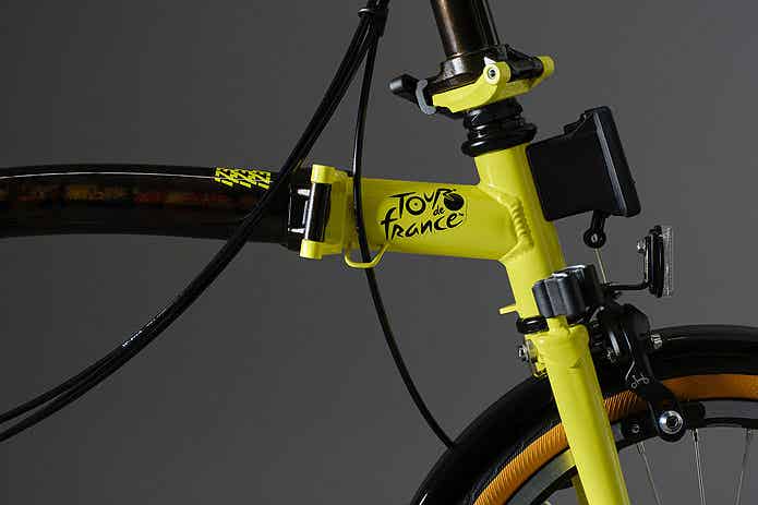 Brompton x Tour de France C Lineのフレーム