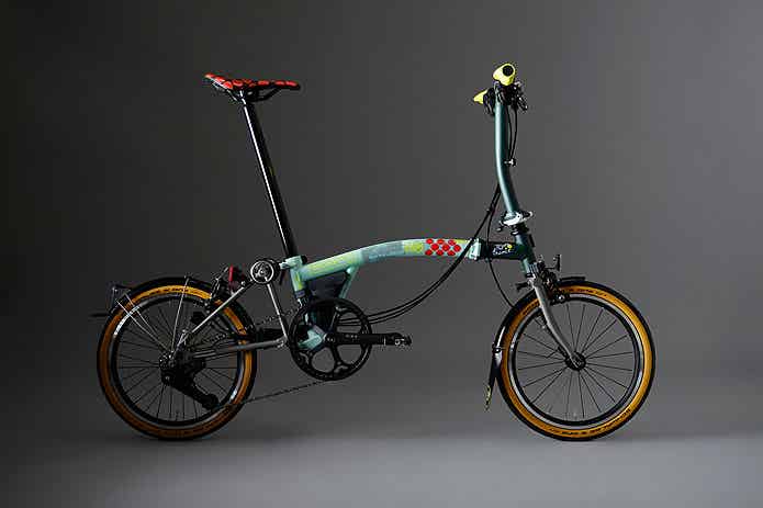 Brompton x Tour de France P Lineの車体