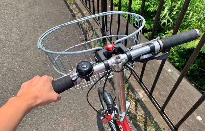 16インチ折りたたみ自転車のハンドル