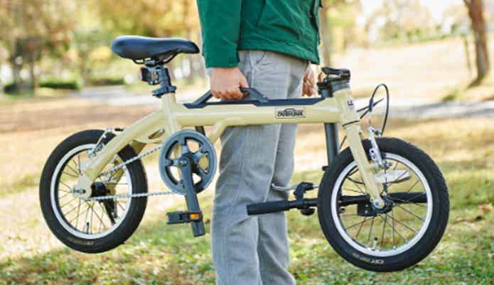 あさひのアウトドア向け折りたたみ自転車LOG OUTRUNK