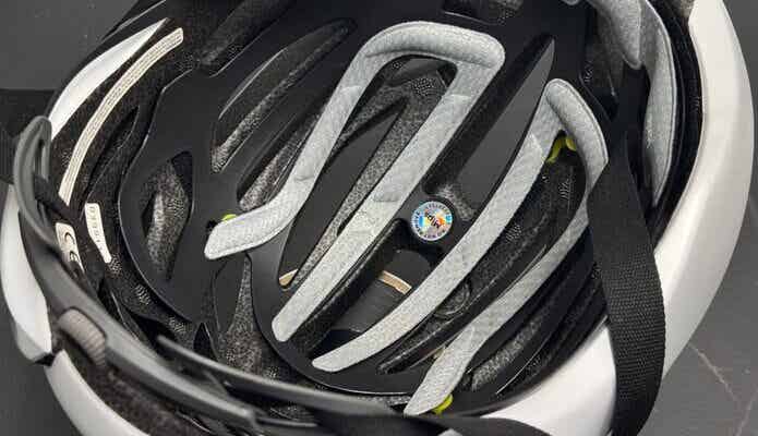 GIRO　ヘルメット内部