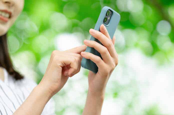 スマホでネットショッピング