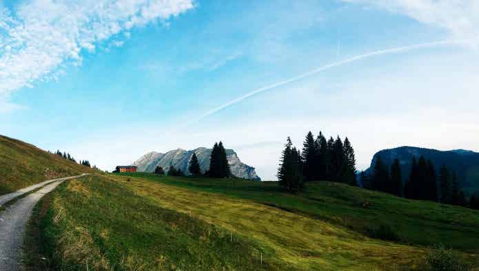スイスの風景