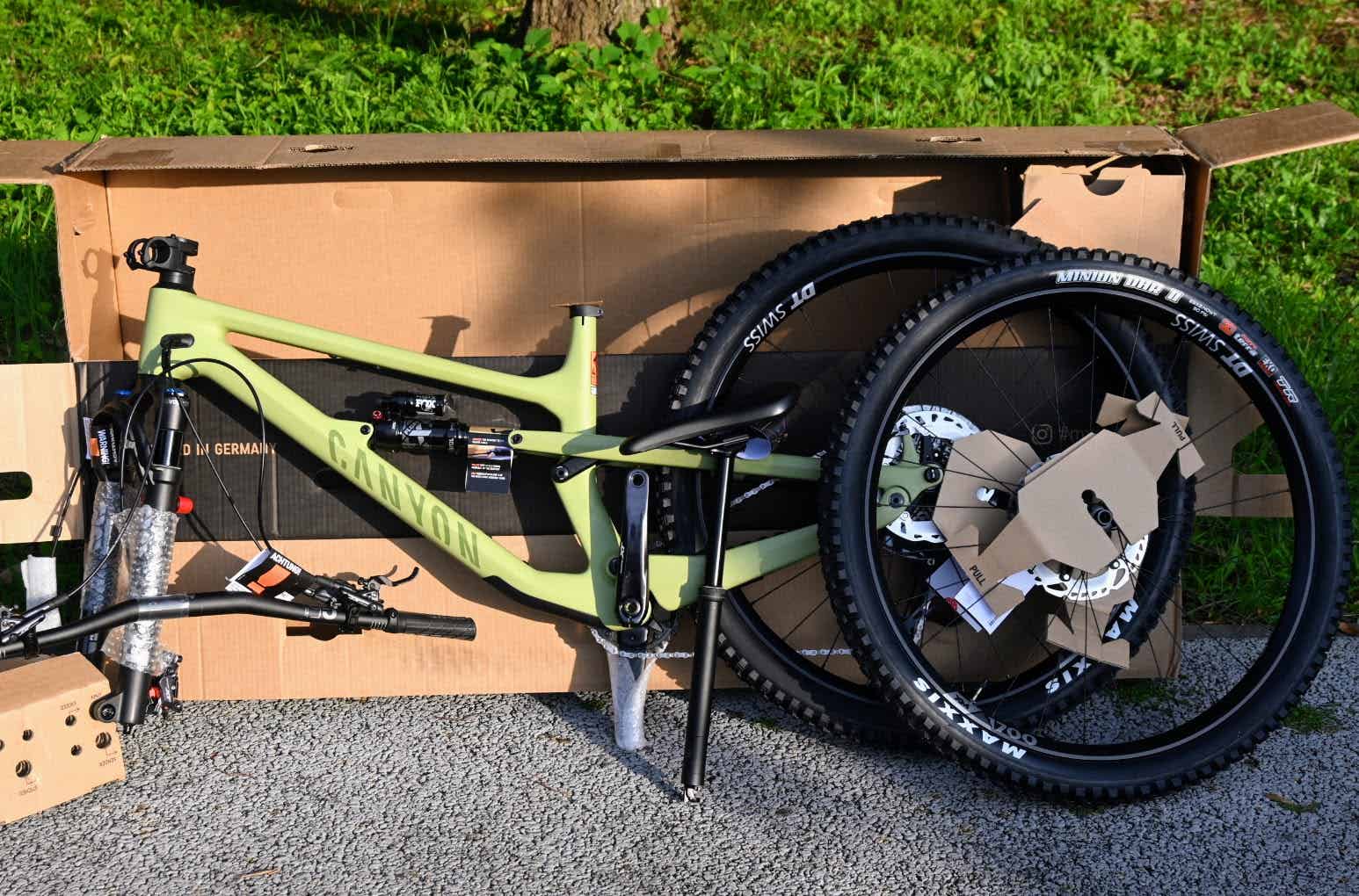 CANYON キャニオン MTB マウンテンバイク アルミフレーム Sサイズ CANYON キャニオン MTB マウンテンバイク アルミフレーム S