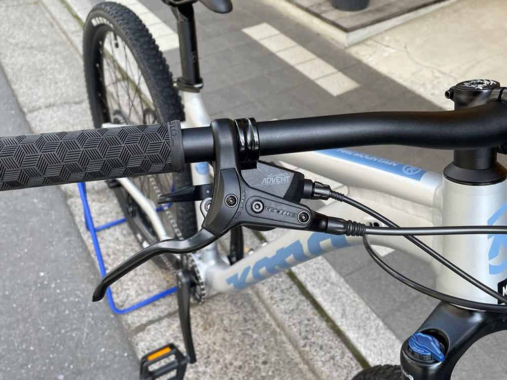 26インチマウンテンバイクのブレーキレバー