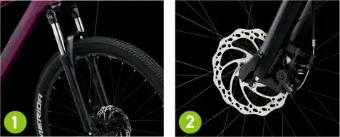 26インチマウンテンバイクのブレーキ