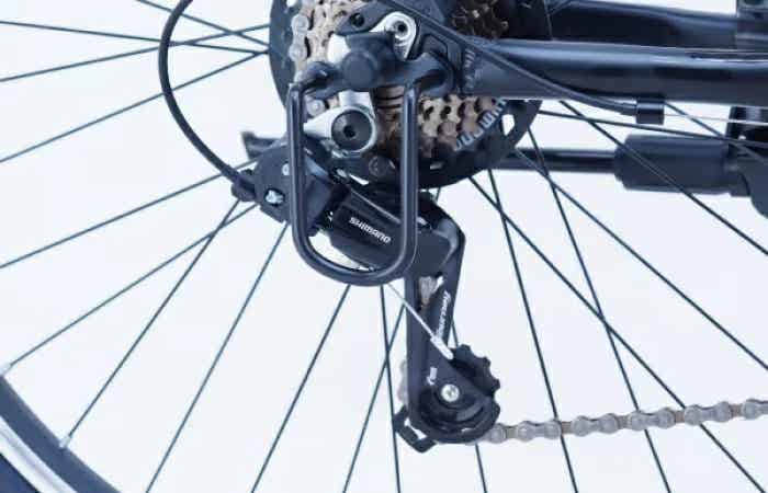 24インチのクロスバイクのギア