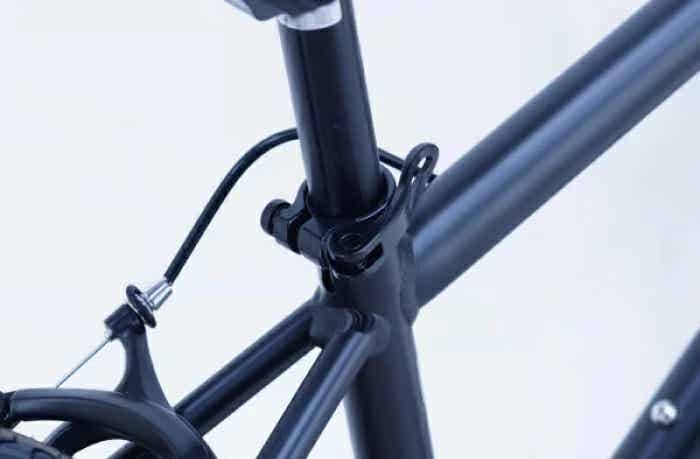24インチのクロスバイクのシートポスト