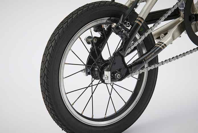 DAHON K1のタイヤ