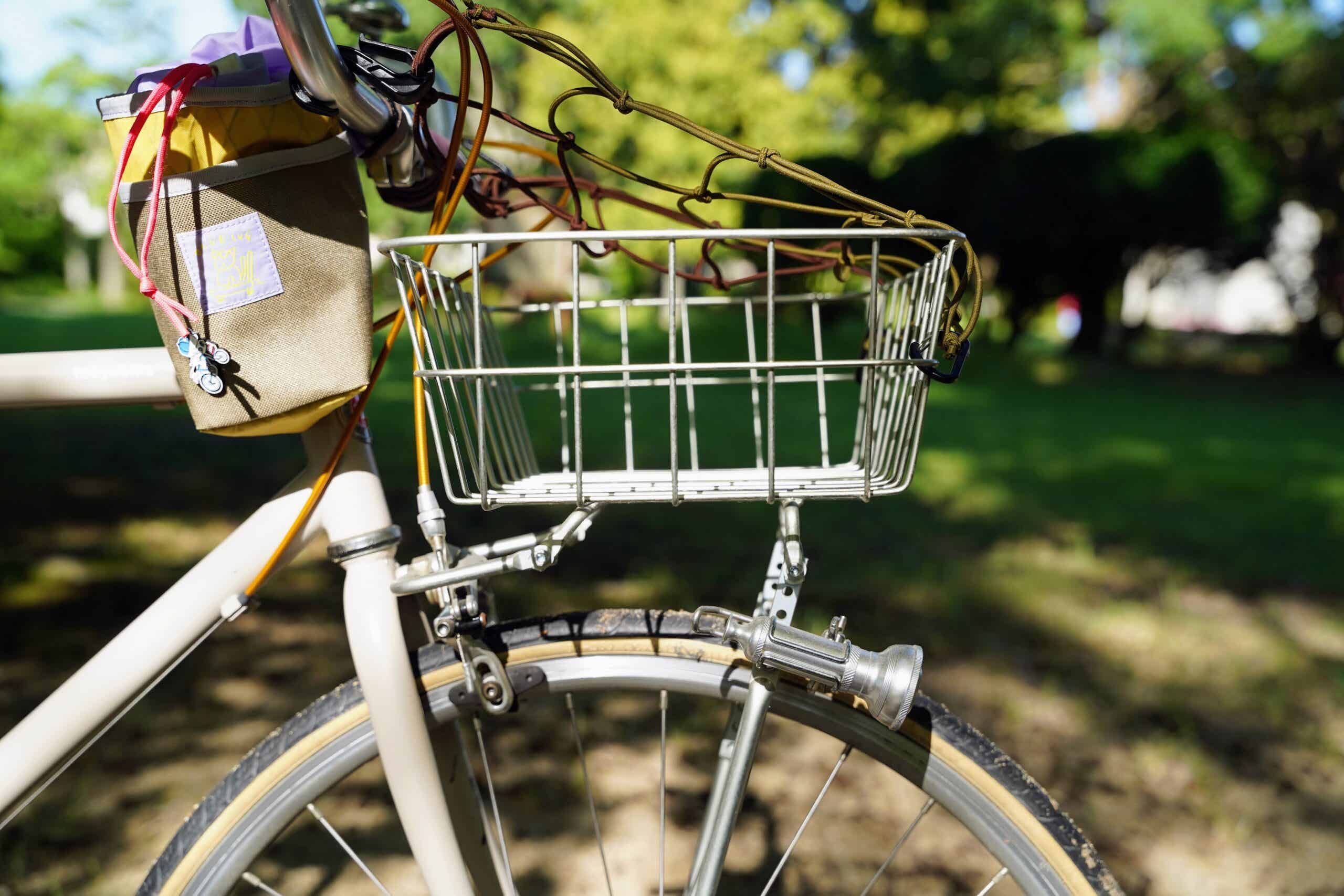 カスタムしたTOKYOBIKE26のカゴ