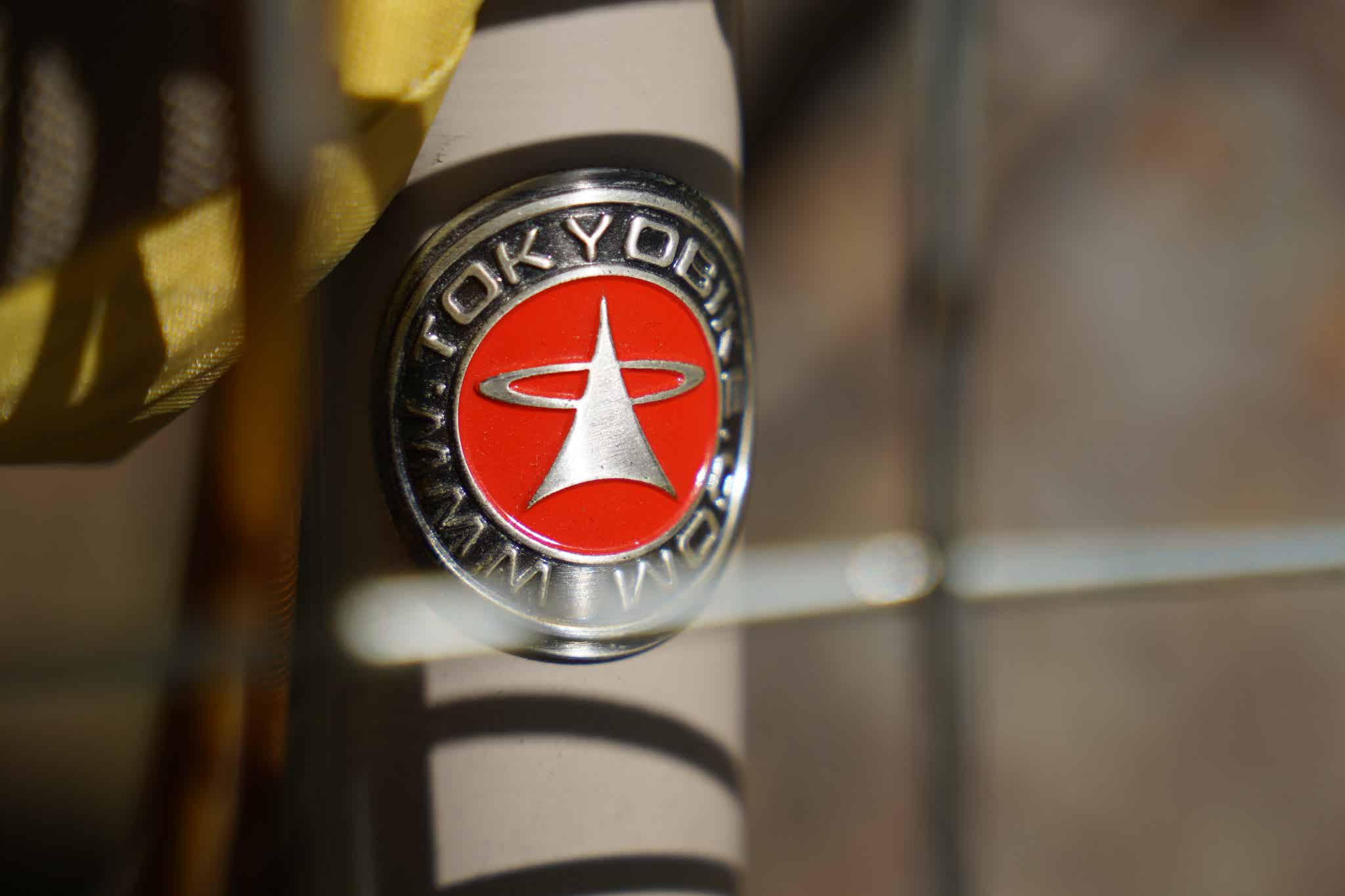 TOKYOBIKEのヘッドバッチ