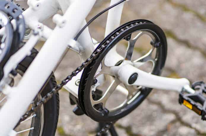 折りたたみ自転車のチェーン