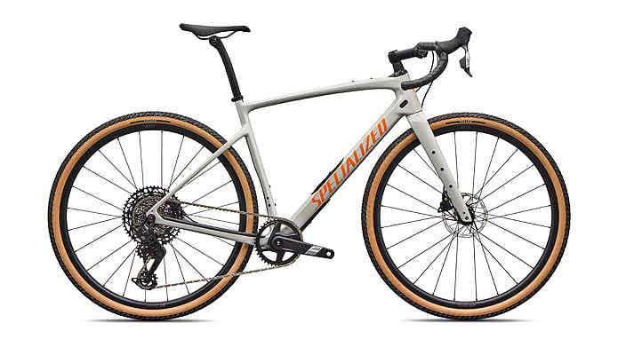 Diverge 4 Comp Carbon／Dolomite Metallic/Orange Zest
