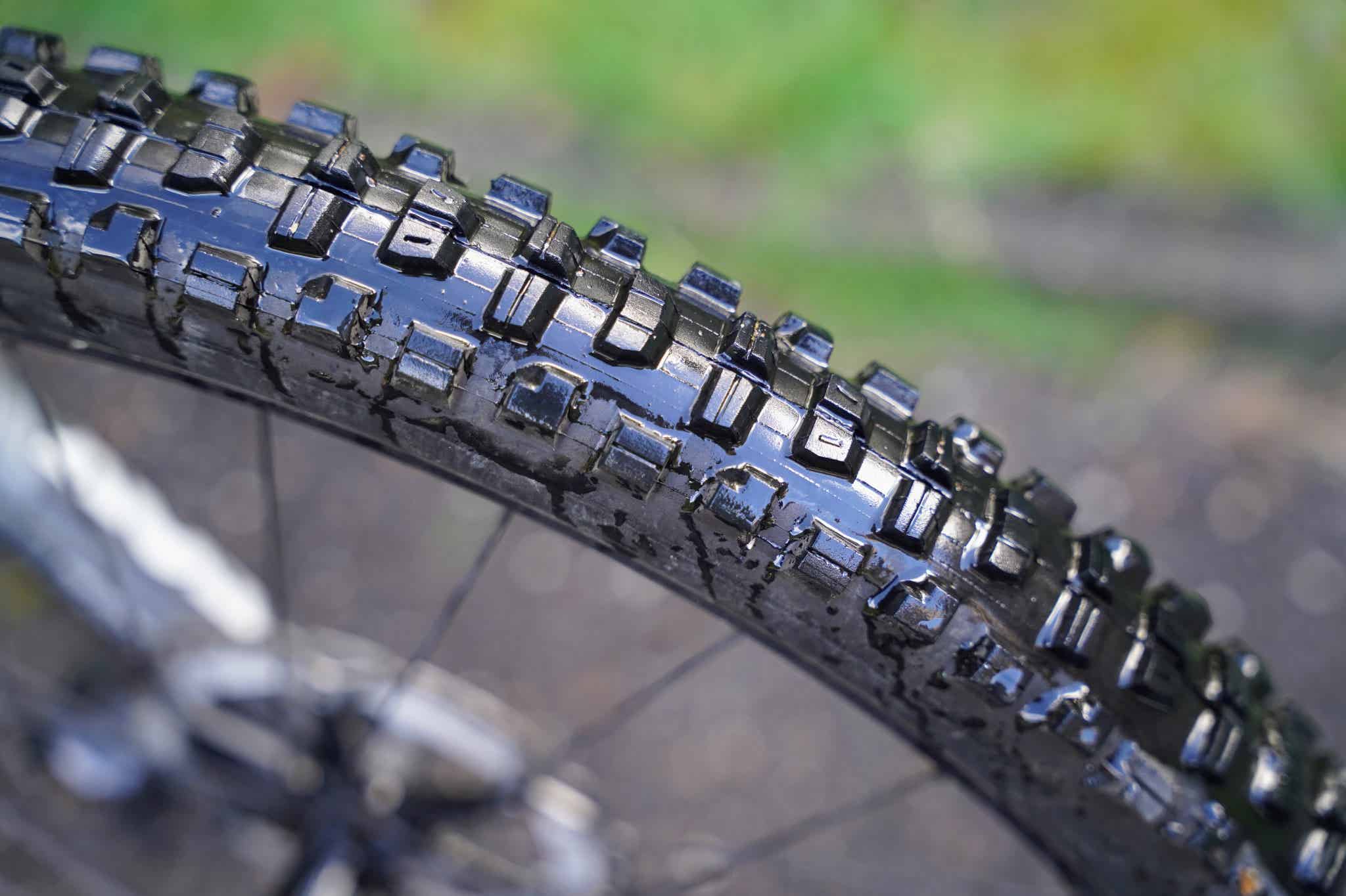 汚れが落ちたMTB