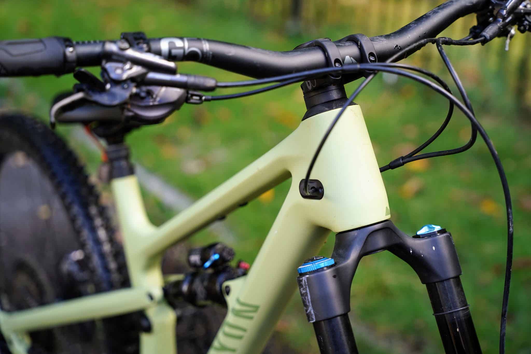 汚れが落ちたMTB