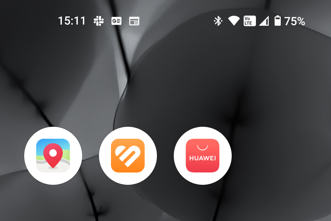 androidスマホのファーウェイヘルスアプリ