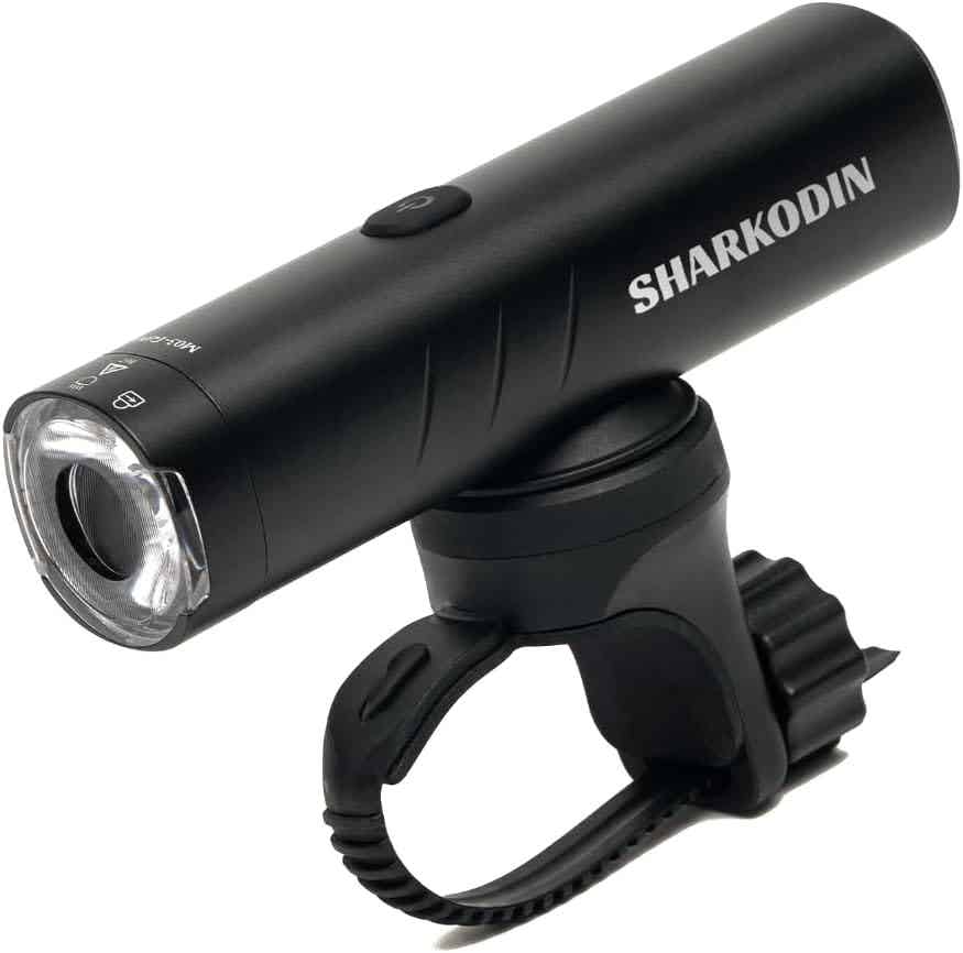 ブラケット取り付けのロードバイクのライト