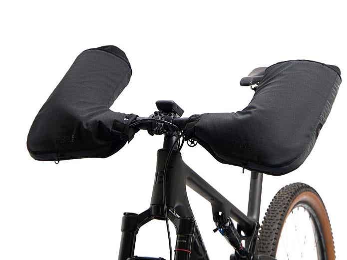 MTBに取り付けたSUBZERO SHELLS