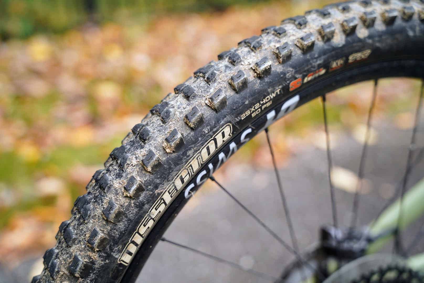 マウンテンバイクのタイヤ