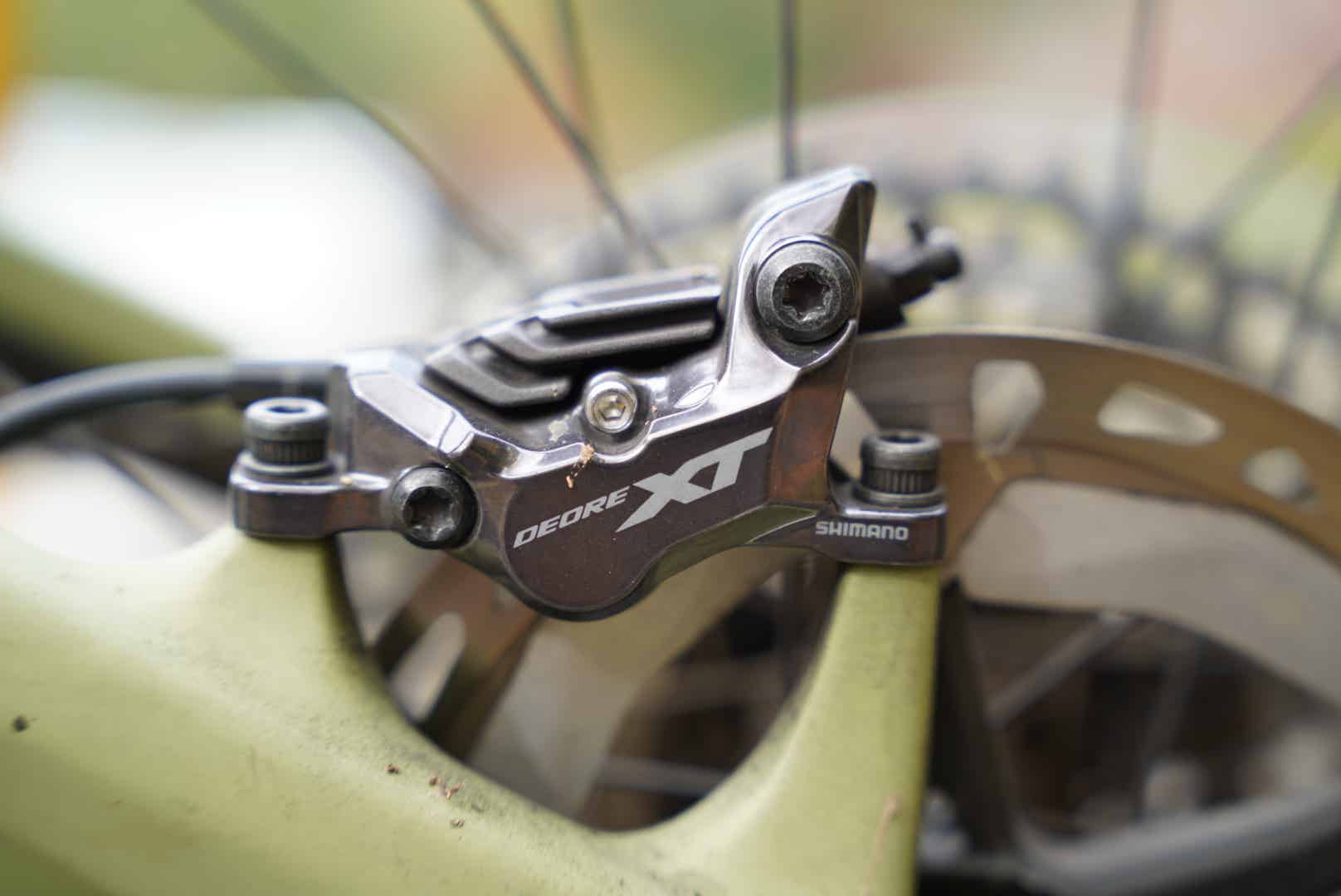 マウンテンバイクのブレーキ