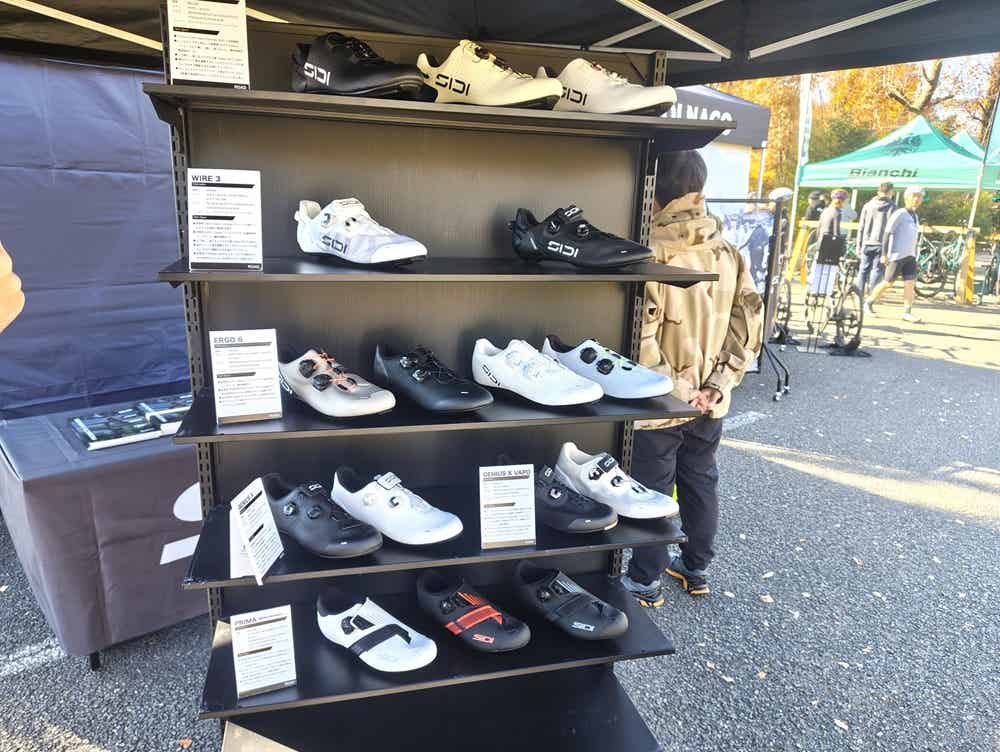 SIDIのビンディングシューズ