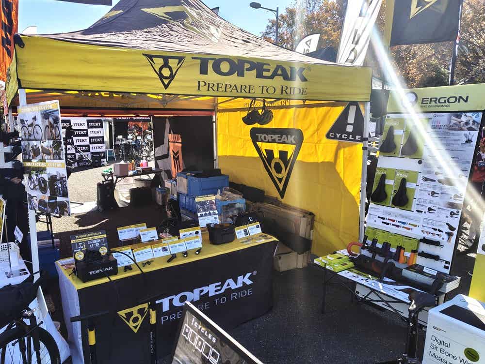 トピークのブース