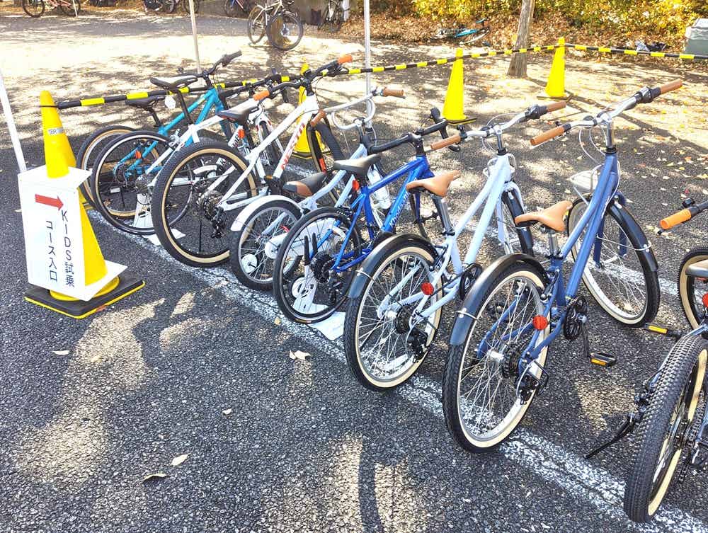 キッズバイク試乗コース
