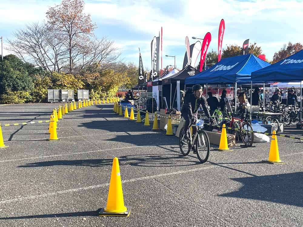 ロードバイクの試乗コース