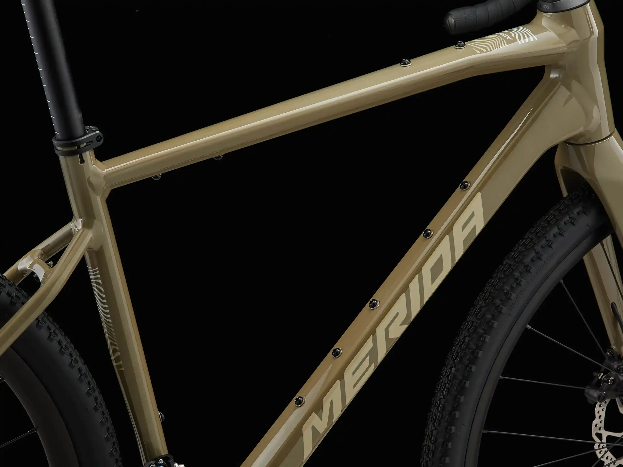 メリダのグラベルロードのフレーム