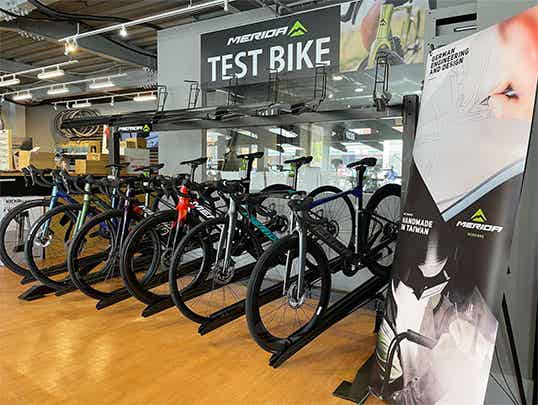 メリダのロードバイク取り扱い店