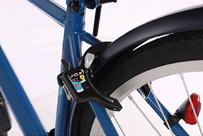 後輪のリング錠