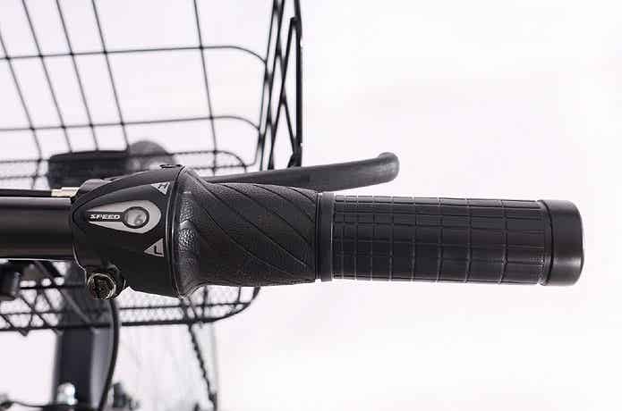 変速シフトレバー付きグリップ