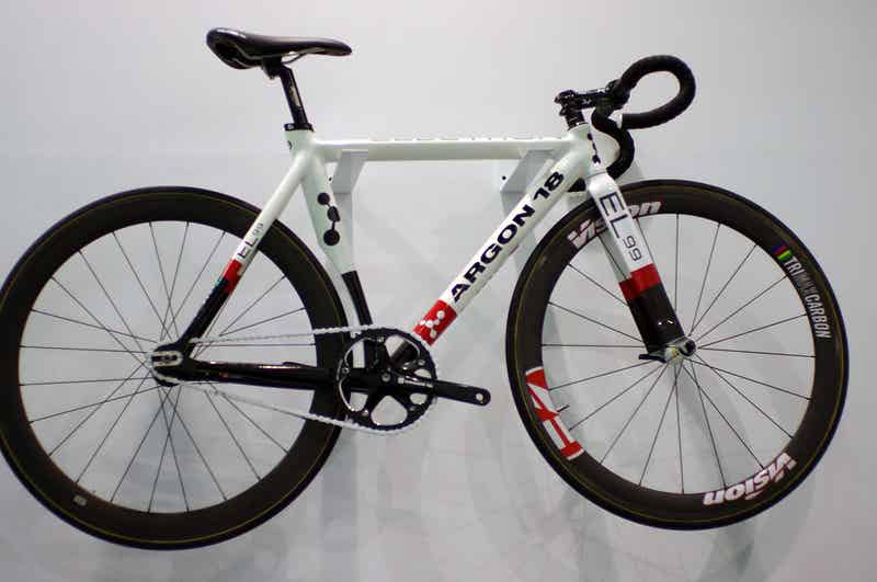 ホイール交換したロードバイク