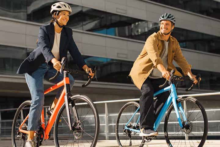 CUESを搭載した自転車での街乗り