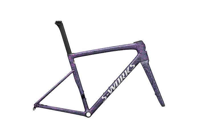 S-Works Tarmac SL8 Frameset/サテンカーボン/レベルピンク+ディープレイクブラードインパスト/グロスホワイト
