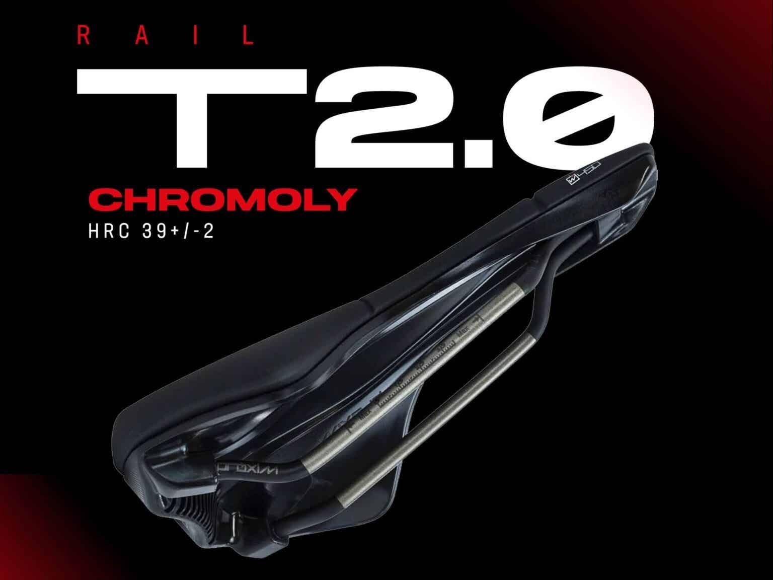 プロロゴのサドルのクロモリレール