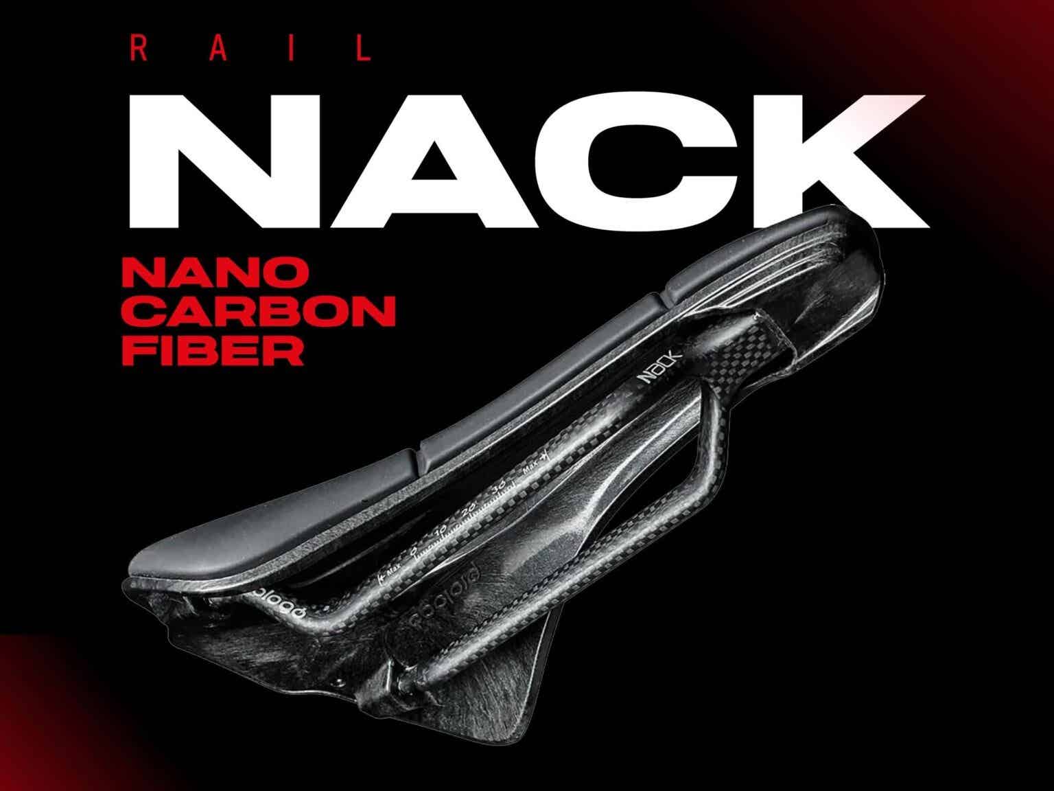 プロロゴのサドルのカーボンレール