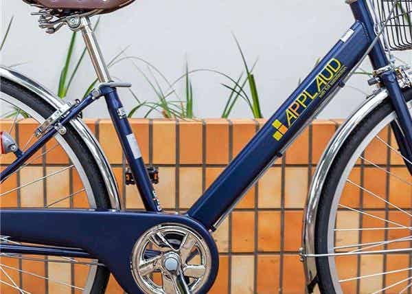 サイクルスポット　アプロードの泥除け