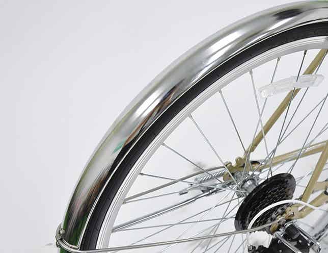 丸石　トライアングルSFのステンレス泥除け