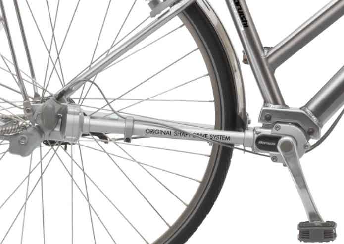 丸石サイクル　ディマンシェのシャフトドライブ