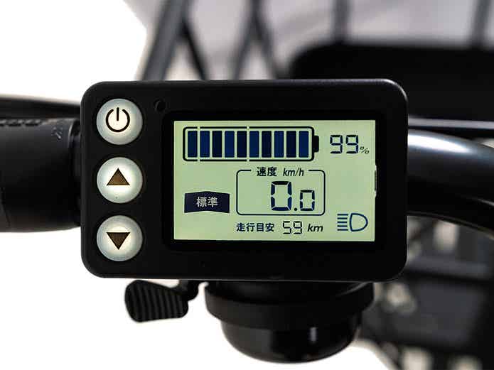 ENERSYS Meの液晶パネル