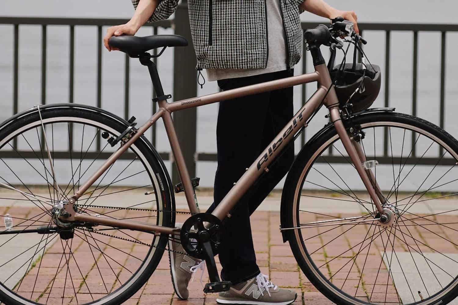 BRIDGESTONEのクロスバイクでの街乗り