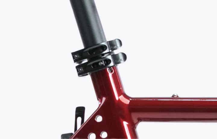 タイレルのミニベロFXのシートクランプ